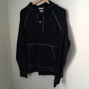 navy converse hoodie